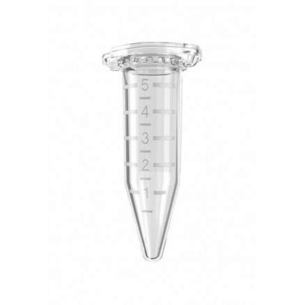 TUBE EPPENDORF EN PP TRANSPA- RENT F.CONIQUE 5ML STERILE-200