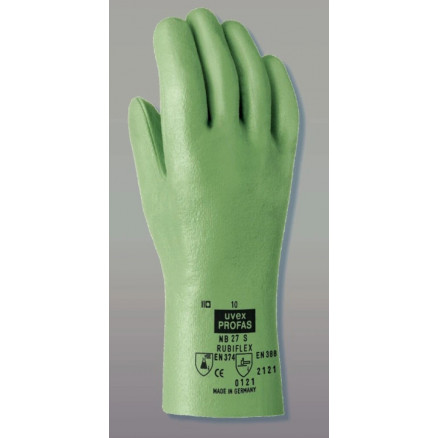 GANTS NITRILE VERT MANCHETTE LONGUE 60CM - LA PAIRE