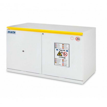 ARMOIRE SOUS PAILLASSE ANTI-FEU 90MN 2 PORTES L.1090XP520XH620MM