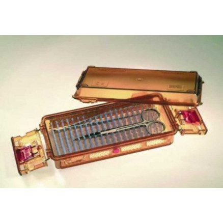 BOITE A STERILISER POLYSTERI- BOX D.261X164X65MM