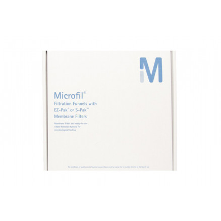 ENTONNOIR MICROFIL & MEMBRANE EZ-PAK 0,45UM 47MM BLANC -P150