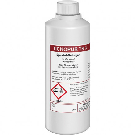 DETERGENT POUR BAIN ULTRASON TICKOPUR TR3 - 1L