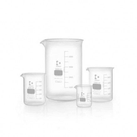 BECHER FORME BASSE VERRE DURAN GRADUE A BEC 1L