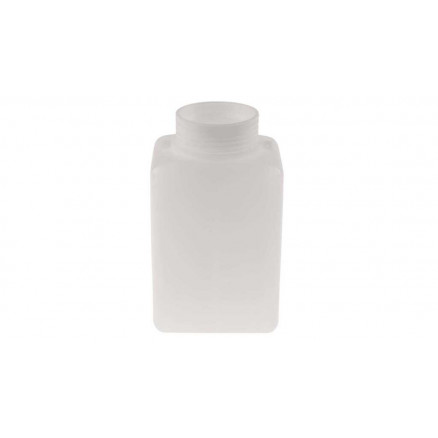 FLACON ROND COL LARGE EN PE GRADUE 1000ML