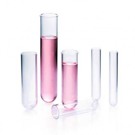 TUBE A CENTRIFUGER EN PC FOND RIND D.31,5X164,3MM -CAP.100ML