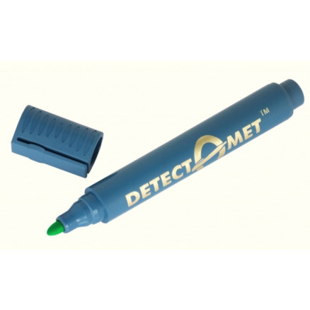 MARQUEUR EFFACABLE DETECTABLE A POINTE OGIVE VERT - X10