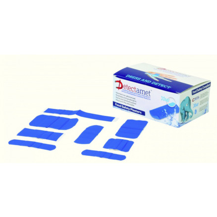 PANSEMENTS BLEUS DETECTABLES STERILES 5 TAILLES - P.100