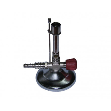 BEC BUNSEN AVEC VEILLEUSE POUR PROPANE/BUTANE H.140MM
