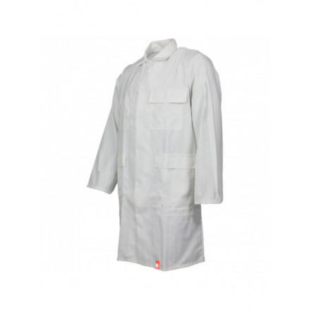 BLOUSE ANTI-ACIDE MIXTE BLANCHE - TAILLE L