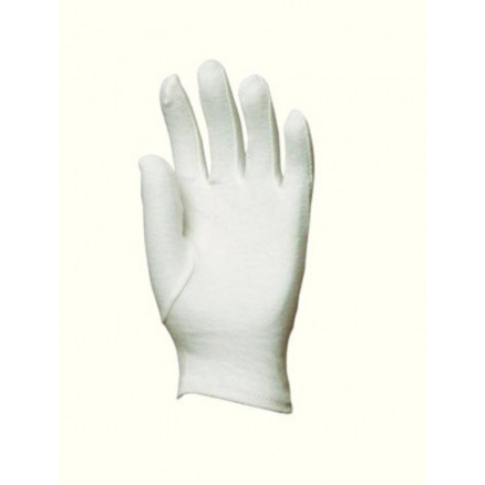 GANTS 100% COTON INTERLOCK BLANCHI - TAILLE 8 - PACK X10