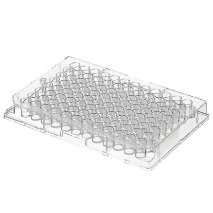 PLAQUE 96 PUITS FOND PLAT IMMUNO EN PS NON STERILE - 439454 - PACK X60