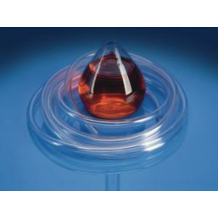 Tuyau silicone 2,4x0,8, 3 cavaliers - ø int. / ext. (mm) 2,4 / 0,8 - Débit  (ml/min) 0,0212 - 31,8 - Matériel de laboratoire