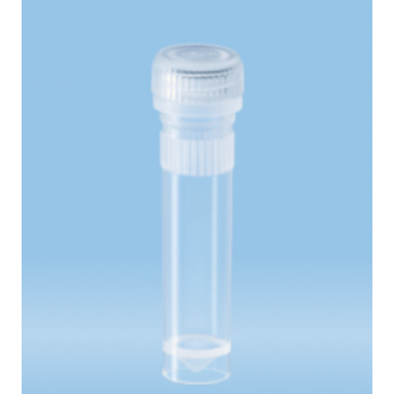 MICROTUBE EN PP FOND CONIQUE A JUPE STERILE 2ML CAPE A VIS - PACK X1000
