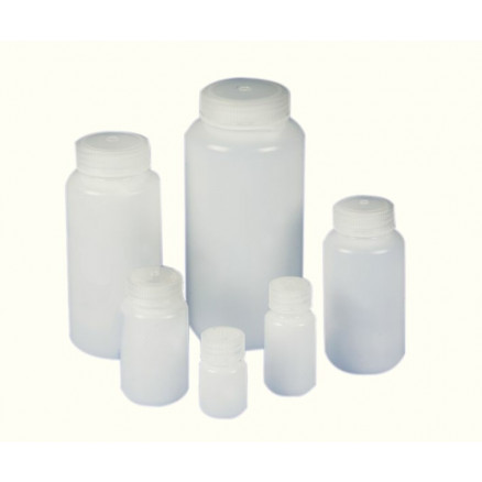 FLACON ROND COL LARGE PP TRANSLUCIDE 500ML - PACK X12