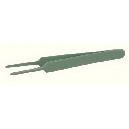 PINCE DE PRECISION COURBEE REVETEMENT PFTE  LONGUEUR 105MM