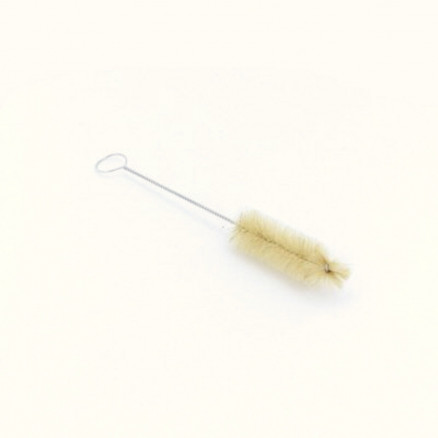 GOUPILLON EN POILS NATURELS POUR TUBES A ESSAI D.35MM L.250MM - X5