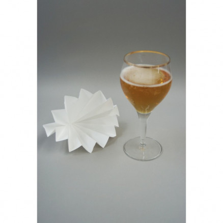 PAPIER FILTRE PLISSE SPECIAL BRASSERIE - D.270MM - PACK X100