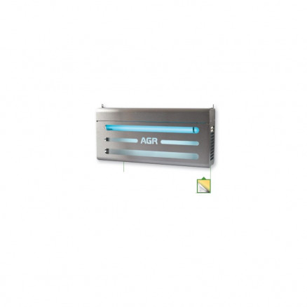 DESINSECTISEUR INOX AGR 40GI 120M2 - TUBE 2X20W AE IP54