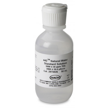 SOLUTION ETALON D'EAU NATURELLE TDS 3000PPM - 2974826 - 50ML