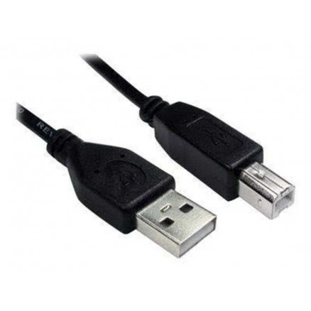 CABLE IMPRIMANTE USB 2.0 A MALE VERS USB B MALE - LONG. 1,5 METRES
