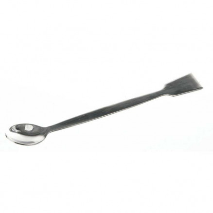 CUILLERE MANCHE SPATULE L.120MM CUILLERE 31X23MM / 30X20MM