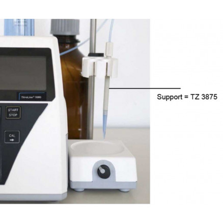 SUPPORT POUR EMBOUT DE TITRATION