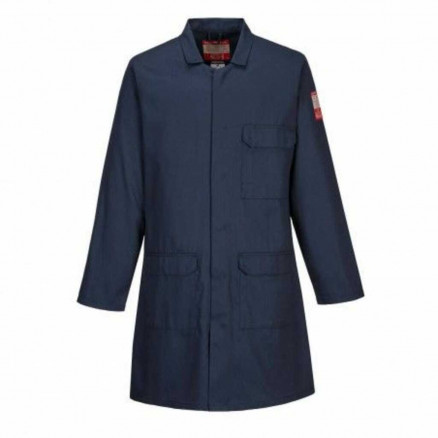 BLOUSE IGNIFUGEE BIZFLAMME STANDARD FR BLEU MARINE - TAILLE M