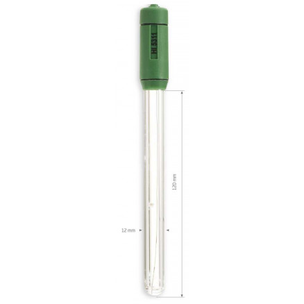 ELECTRODE DE REFERENCE AG/AGCL EN VERRE FICHE BANANE 4MM