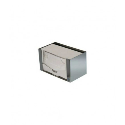 DISTRIBUTEUR INOX POUR MASQUES 185 X 105 X 105 MM