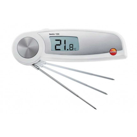 TESTO 104 IP65 SONDE PENETRATION REPLIABLE + CERTIF COFRAC -25/+10°C