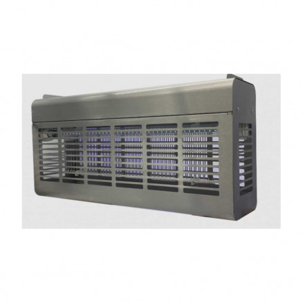 DESINSECTISEUR INOX AGR 18 ELEC.LED 2X9W ANTI-ECLATS IP54