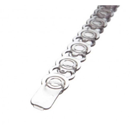 BOUCHONS qPCR ULTRA TRANSPARENTS BARRETTES DE 8 - AB0866 - PACK X120