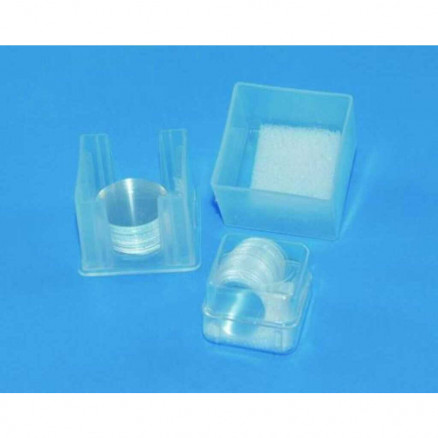 LAMELLES COUVRE-OBJETS RONDES VERRE BORO EP.0,13-0,16 D.12MMX100