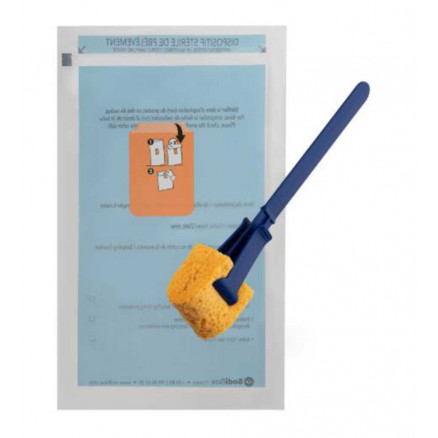 EPONGE STICK EPT SANS GANT - SACHET PREDECOUPE LASER - PAR X100