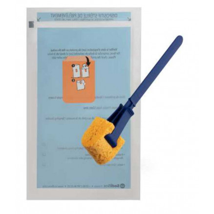EPONGE STICK EPT+ NEUT. SANS GANT - SACHET PREDECOUPE LASER - PAR X100