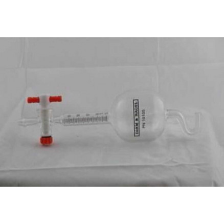 BURETTE CALIBREE AVEC ROBINET EN TEFLON 50-100% EN 1,0%
