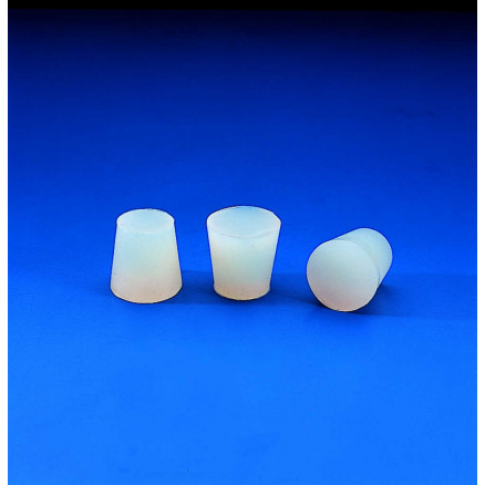BOUCHON CONIQUE EN SILICONE DIMENSIONS 26X19X28MM - PACK X10