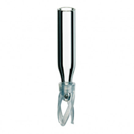 INSERTS VERRE CLAIR 100µL OUVERTURE STANDARD 5X30MM - PACK 10X100
