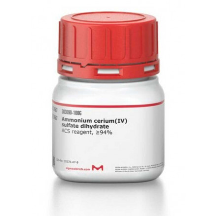 SULFATE D'AMMONIUM ET & CERIUM (IV) DIHYDRATE ACS > 94% - 383090 - 100G
