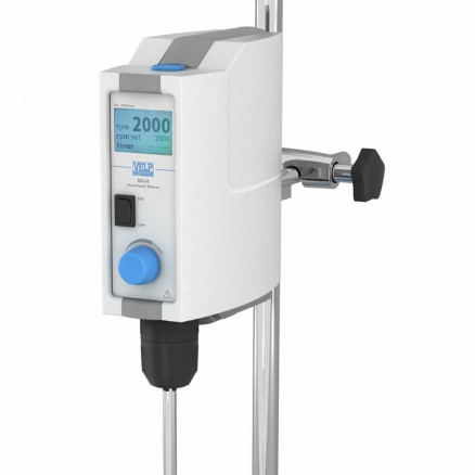 AGITATEUR NUMERIQUE A HELICES DHL VELP IP40 50-2000 TRS/MN 40L MAX