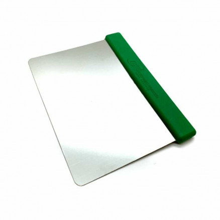 GRATTOIR FLEXIBLE ACIER INOXYDABLE VERT - 120 X 100MM - PACK X10