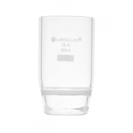 CREUSET FILTRANT EN VERRE BORO 3.3 - CAPACITE 30ML - DIAM. 36MM