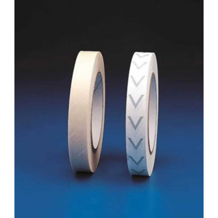 RUBAN INDICATEUR DE STERILISATION POUPINEL - LARG.19MM - 50 METRES