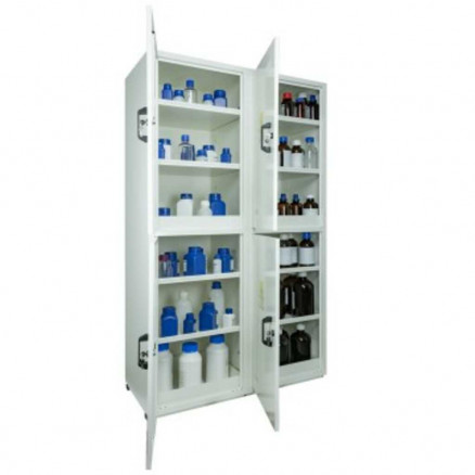 ARMOIRE DE SECURITE MULTIRISQUES HAUTE 4 PORTES / 4 COMPARTEMENTS