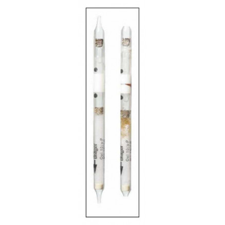 TUBES DRAGER VAPEURS D'HUILE 10/A - 0,1-1MG/M3 - PACK X10
