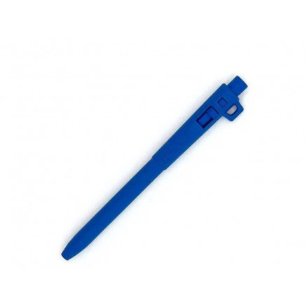 STYLO DETECTABLE TRACE-IT SANS CLIP CORPS BLEU ENCRE NOIRE - PACK X50