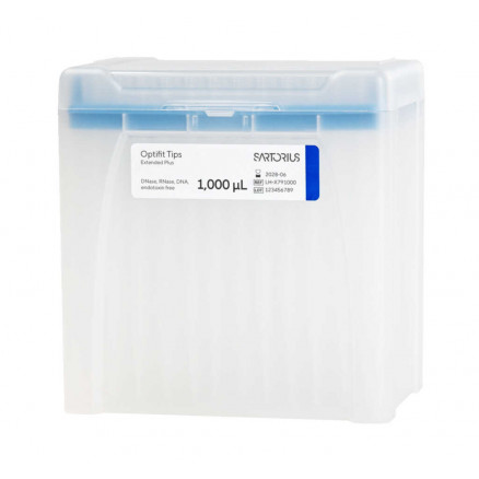 POINTES OPTIFIT EXTENDED PLUS 10-1000 µL STERILES - RACK 10X96