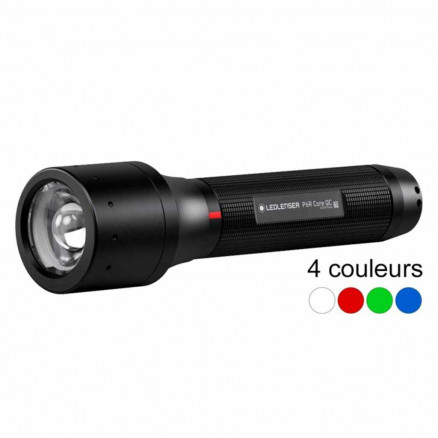 LAMPE TORCHE 4 COULEURS IP54