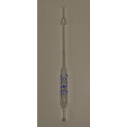 PIPETTE A LAIT LNE DE 11 ML NF A POINTE CAPILLAIRE