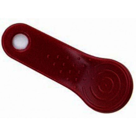 PORTE-CLE COULEUR ROUGE POUR THERMO ET HYGRO BOUTON